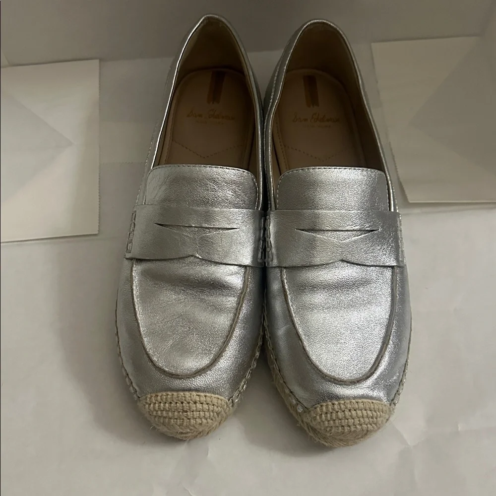 Sam‎ Edelman Silver Women's Loafers